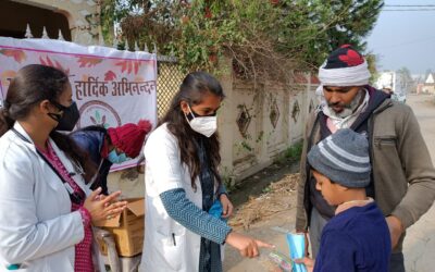 Kishanpur Covid Awareness Compaign 27 Jan 2022