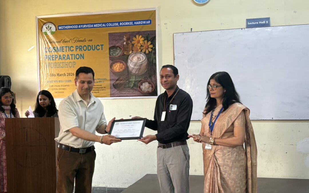 National-Level Herbal Cosmetic Products Preparation Workshop