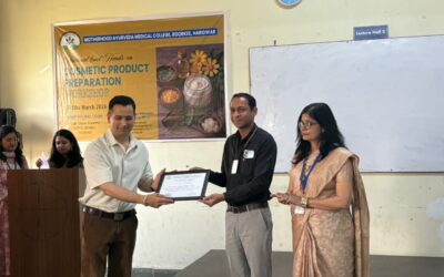 National-Level Herbal Cosmetic Products Preparation Workshop