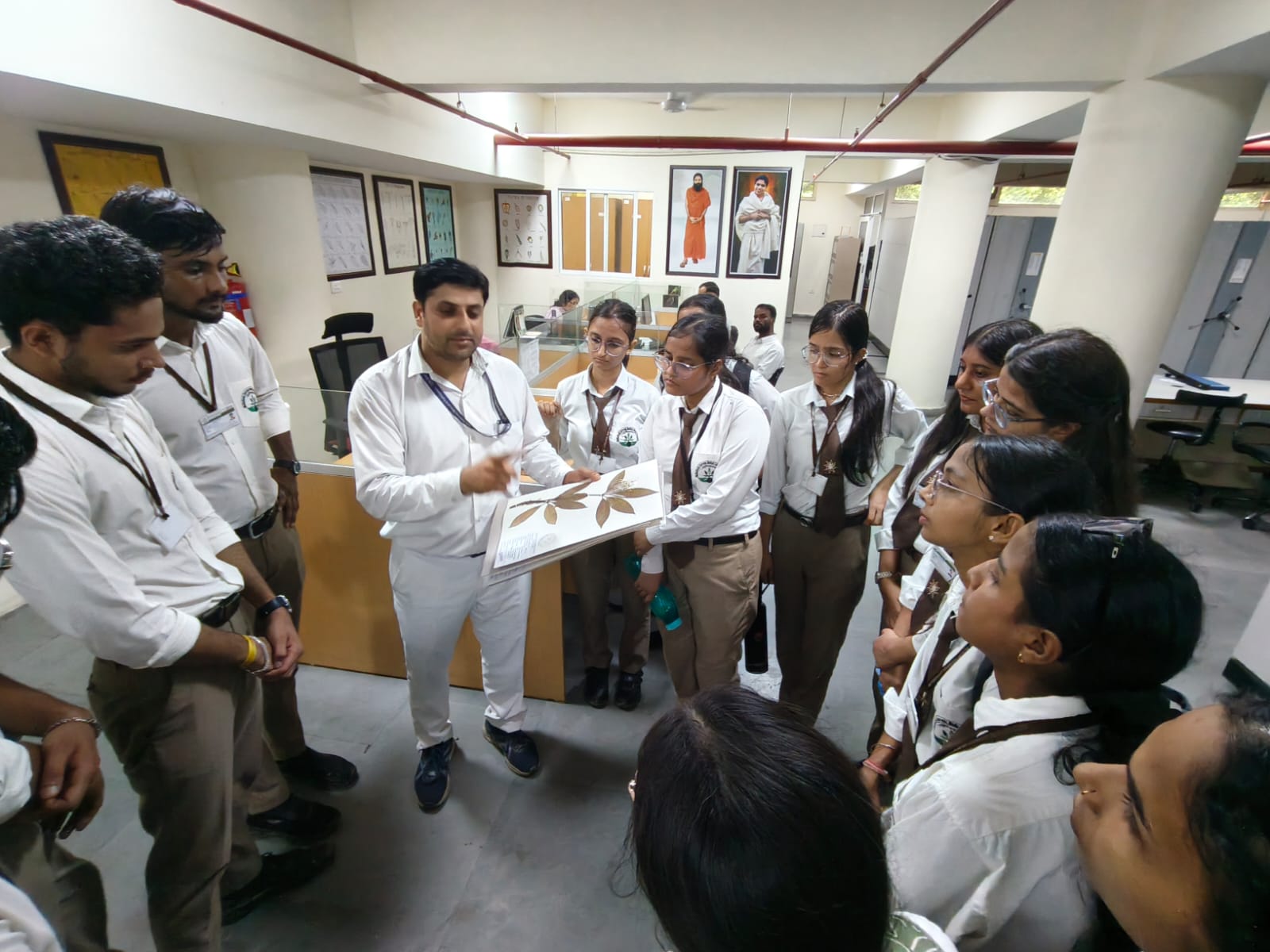 Educational Visit to Patanjali Research Foundation